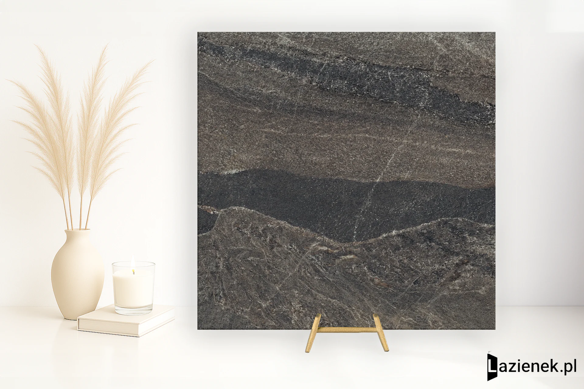 Graniti Fiandre Marble Lab Jatoba Brown półpolerowana 60x60 cm gr. 8 mm - płytka rektyfikowana / AL305X860